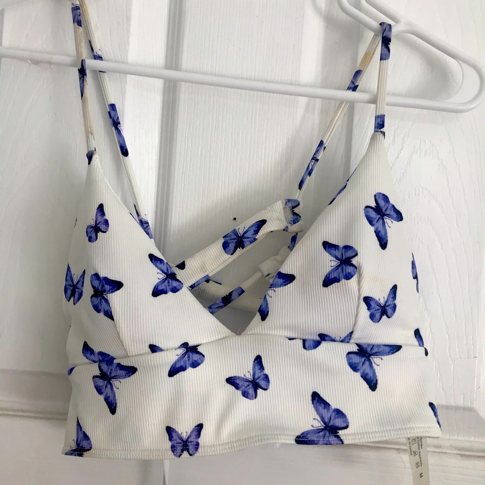 butterfly bikini top